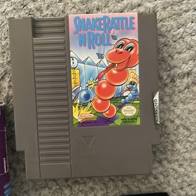 1991 Snake Rattle 'n' Roll Nintendo NES.  W Sleeve.  Missing Manual