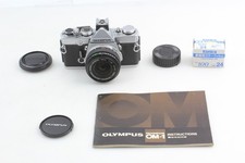 [Ecc+5] Olympus OM-1 SLR 35mm Film Camera 28mm F2.8 Obiettivo GIAPPONE dal GI...