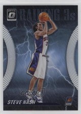 2023-24 Panini Donruss Optic Raining 3s Steve Nash #20 HOF 0bn8