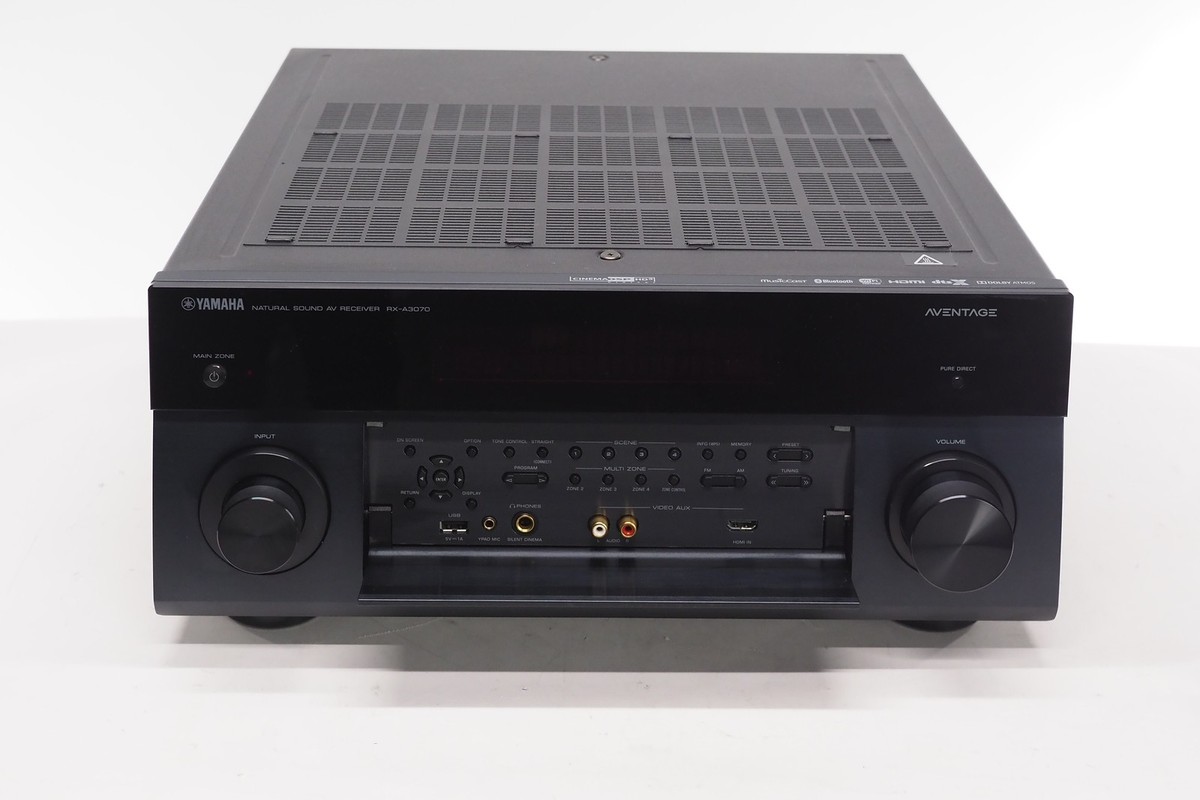 Yamaha MusicCast RX-A3070 AV Receiver - Black for sale online | eBay