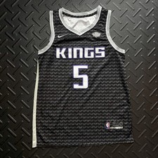 Sacramento Kings Jersey Mens 2XL NBA Basketball De'Aaron Fox #5 Nike Swingman