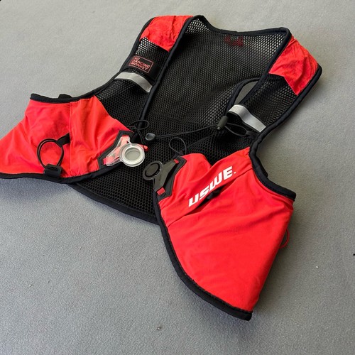 USWE Pace Trail Running Hydration Vest Red No Dancing Monkey