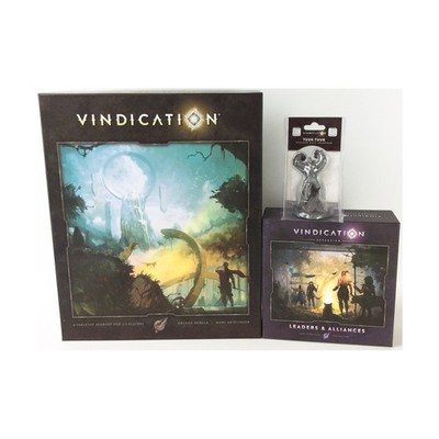 Orange Nebula Board Game Vindication (Original Kickstarter Green Pledge) EX/NM