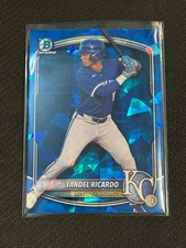 Yandel Ricardo 2025 Bowman Chrome Sapphire #BDC-31 KC Royals