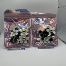2 Ct NEW Shoe Charms/Crocs Clogs Accessories Daisies Flowers 14 Pack