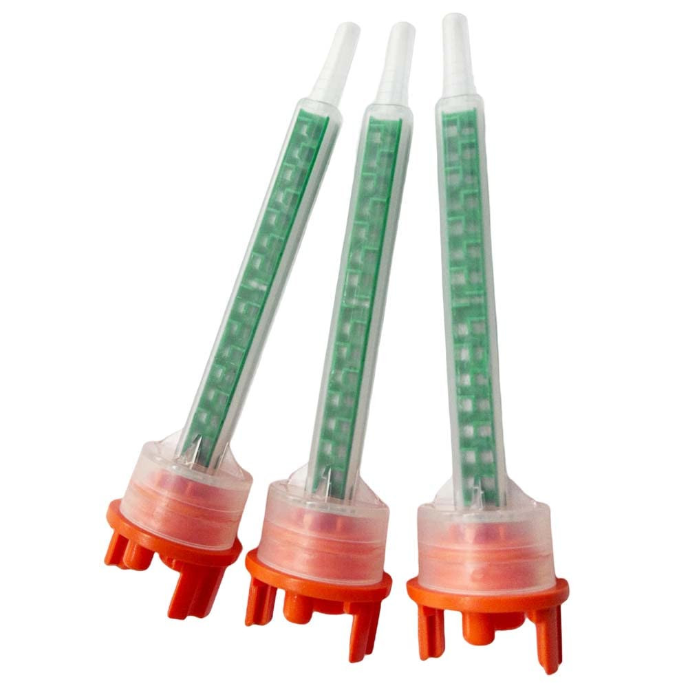 CosmoMix Square Static Mixer Nozzle Tube Tip, F System for 4:1/10:1 Mixing Ra...