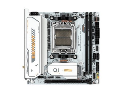 MAXSUN MS-eSport B650ITX WIFI ICE Gaming Motherboard//