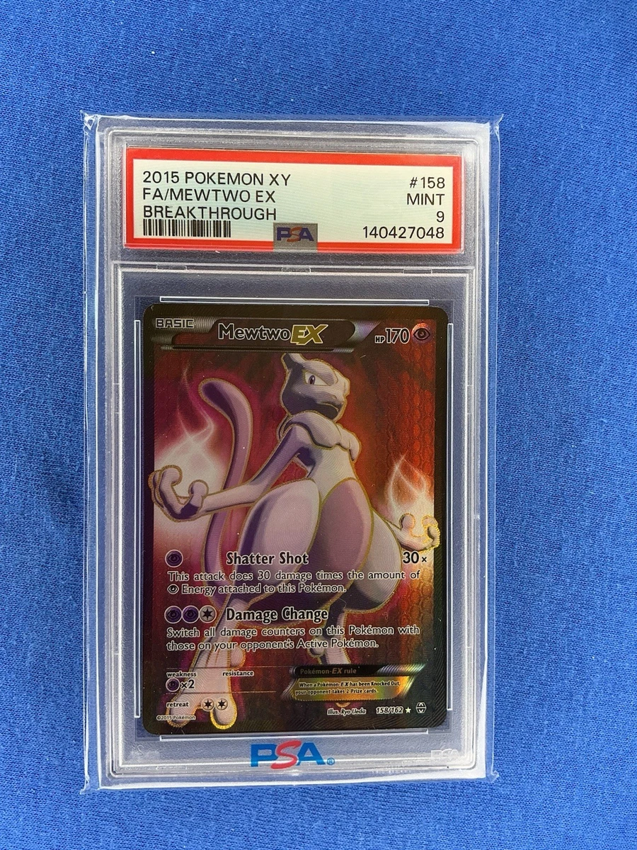 Mewtwo Pokémon TCG Professional Sports Authenticator (PSA) Grade 9