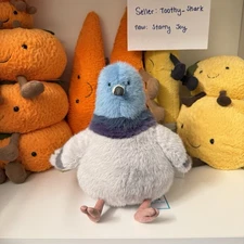 Jellycat NYC Diner Exclusive Strutton Pigeon BNWT - 100% Authentic - FAST SHIP