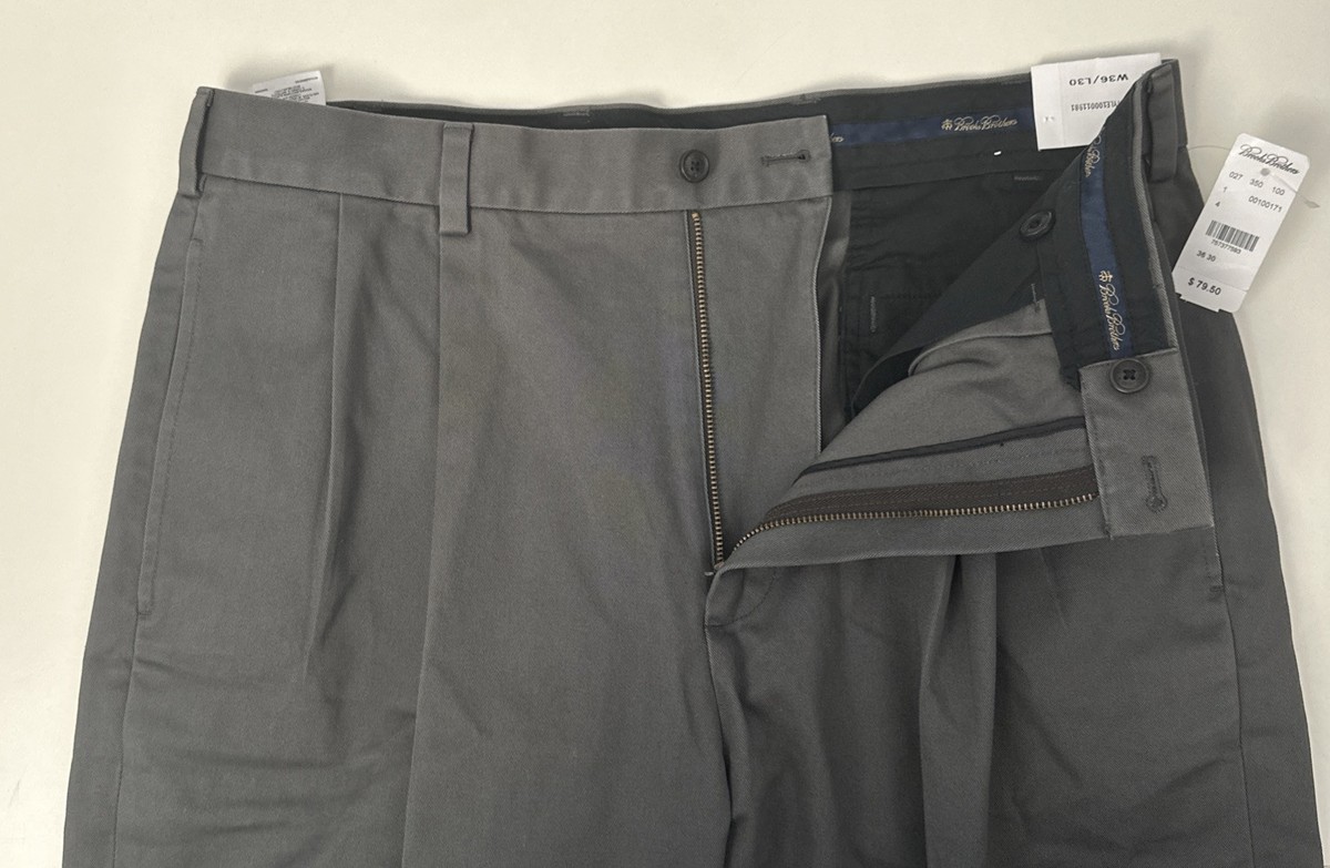 美品Brooks Brothers Advantage Chino Elliot Men's Elliot Fit Stretch Cotton Advantage Chino Pants