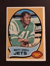 1970 Topps MATT SNELL #35 New York Jets Ohio State Buckeyes