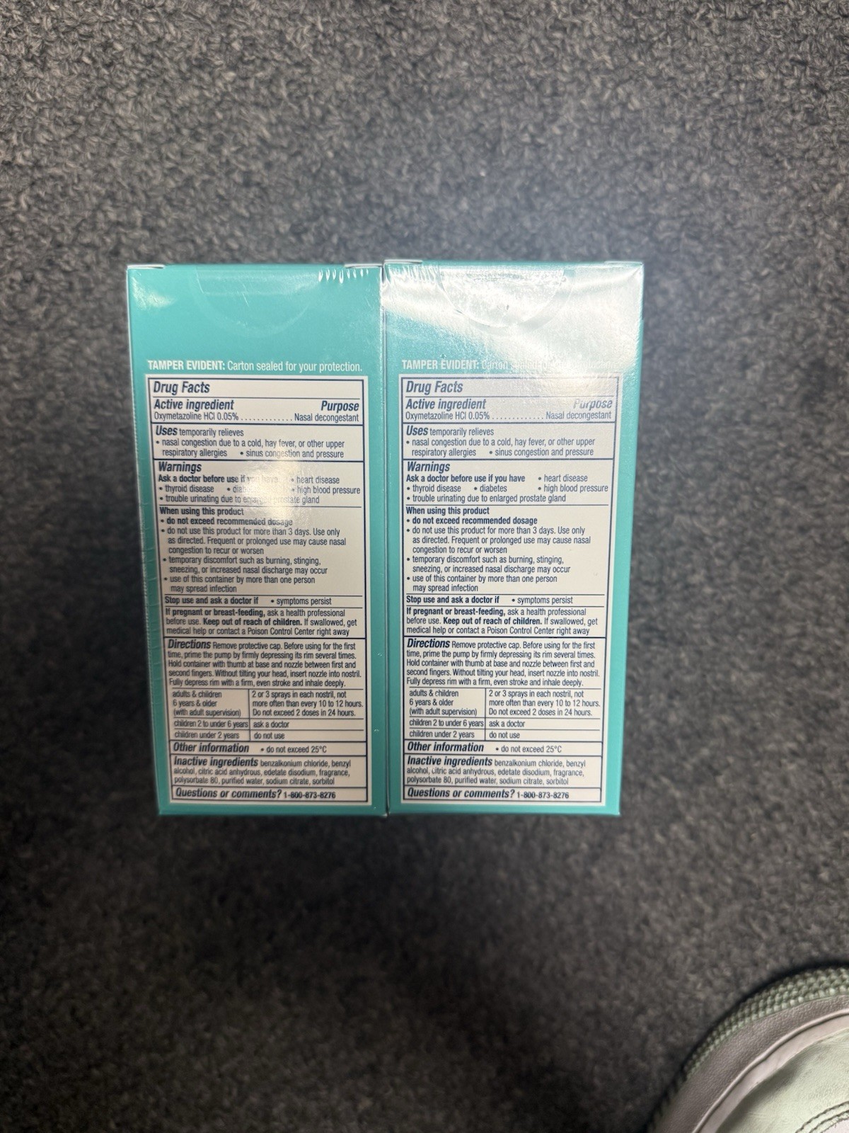 vicks sinex severe nasal spray 2 Pack (lot Of 2) Expires On 10/2025