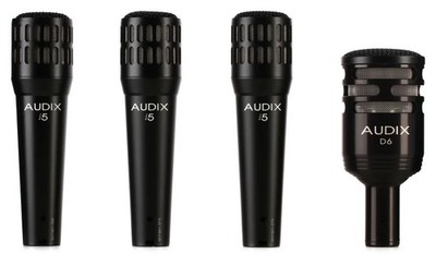 Audix DP4 4-Piece Drum Microphone Package