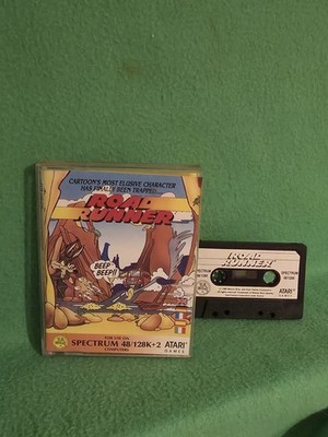 Road Runner Spectrum 48k / 128k Spiel von Atari 1985