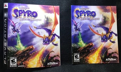 The Legend of Spyro: PS 3(ARTCOVER & MANUEL & PS3 Case (NO GAME)