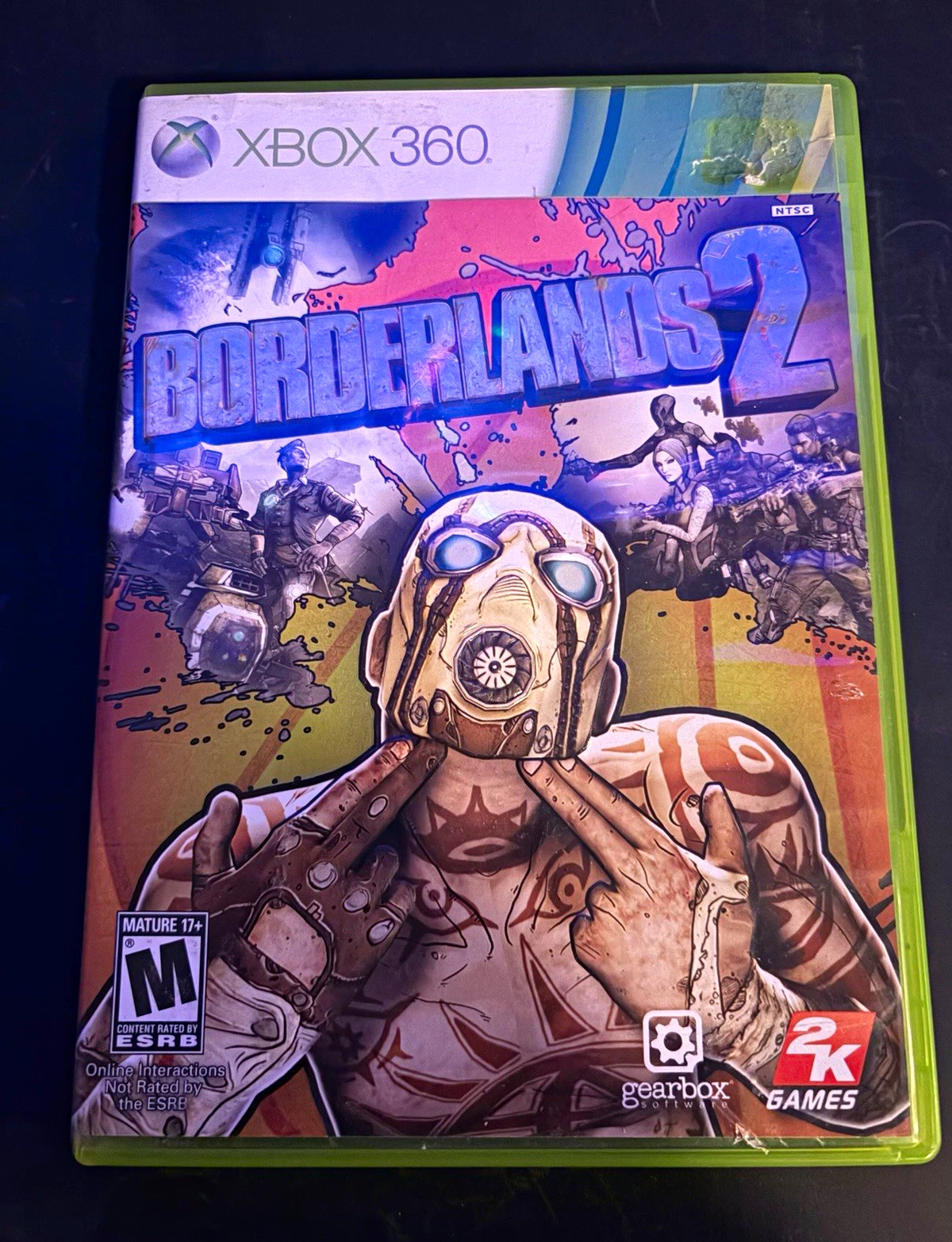 Borderlands 2 Microsoft Xbox 360 w/ Case Manual NTSC-U/C M 2012 Multiplayer