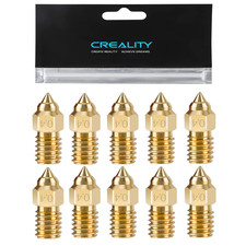 10PCS Brass 0.4Mm Nozzles for Ender 3 V3 SE, Ender 5 S1, 3D Printer Parts High S