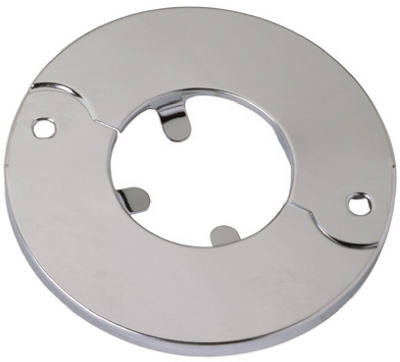 5 Pack - Floor/Ceiling Split Flange,Chrome-Plated Brass,1-1/2-In. IPx1-29/32-In.