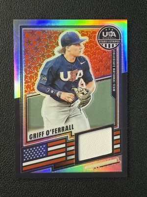  2026 Panini USA Stars & Stripes Prizm  Patch GRIFF O FERRELL  