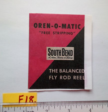 1946 South Bend Bait Company Oren-O-Matic Balanced Fly Rod Reel Pamphlet. Copy. 1946 South Bend Bait Company Oren-O-Matic Balanced Fly Rod Reel Pamphlet. Copy. - Image 1