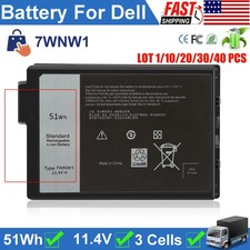   LOT 7WNW1 Battery For Dell Latitude 5420 5424 7424 Rugged Extreme GK3D3 DMF8C