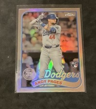 2024 Topps Chrome Update Series - 1989 Topps Baseball Andy Pages #89CU-8 (RC)