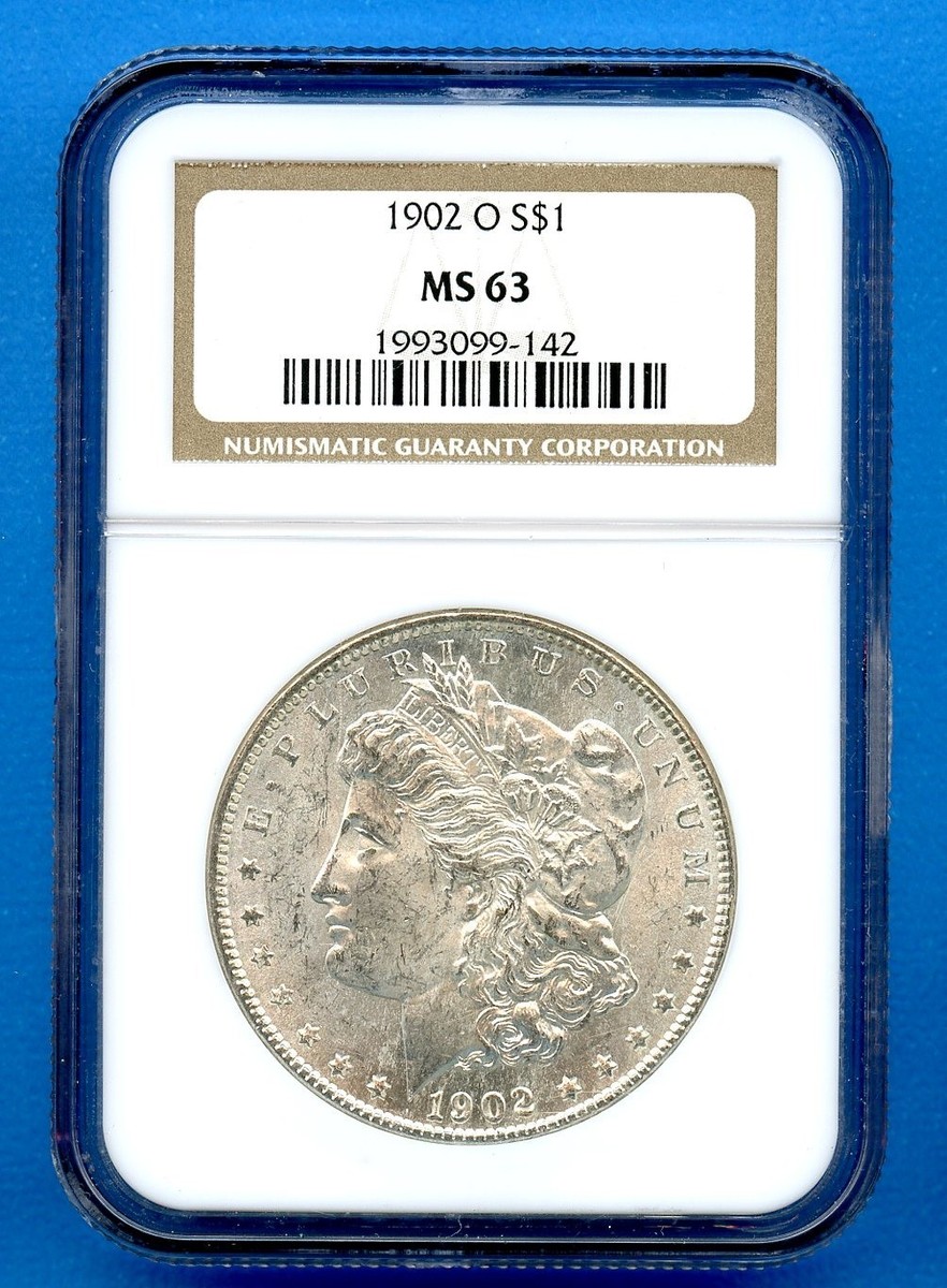 1902 O モルガンダラー 銀貨 NGC MS63 1902 O NGC MS63 Morgan Silver Dollar $1 US Mint Coin 1902-O MS-63