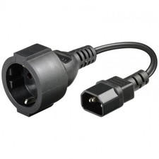 CAVO ALIMENTAZIONE LINK PRESA SCHUKO TEDESCA FEMMINA - IEC C14 MASCHIO CM 15