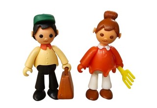 Maxi uovo anni 70 uomo e donna