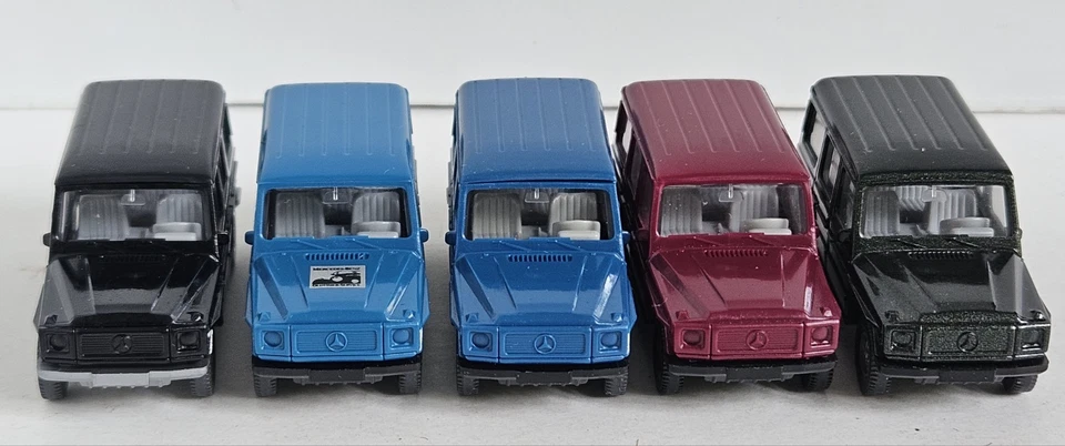 Wiking #266 Konvolut 5 verschiedene MB 230GE (Incl. 1 Werbemodell) TOPP!!