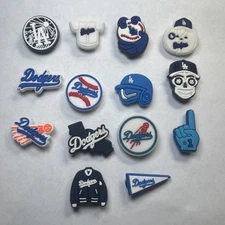 Dodgers Baseball Team Sports Croc Charms for shoes / You Choose