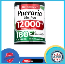 FITO MEDIC'S Lab | pueraria mirifica |180 Capsules | 12000 mg | pueraria...