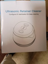Ultrasonic Retainer Cleaner w/ UV Sterilization for Orthodontics Dentistry