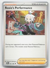 Roxie's Performance 081/086 Uncommon Chaos Rising Pokemon Near Mint