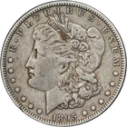 1895-O Morgan Silver Dollar Choice VF+ Superb Eye Appeal Nice Strike