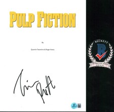 Tim Roth Signed Autograph Pulp Fiction Full Movie Script Screenplay BAS COA