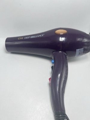 Chi Deep Brilliance Hair Dryer GFDB10 Purple 1875W Ceramic Works Great