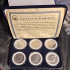 National Collector’s Mint BRILLIANT UNCIRCULATED Kennedy half $ 1964-1969 W/ COA