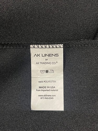 AK Trading 60 x 126 Zoll rechteckige IFR Polyester Tischdecke - - widerstandsfähig, F... - Bild 4 von 7