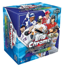 2023 TOPPS CHROME SAPPHIRE EDITION BASEBALL HOBBY BOX BRAND NEW SEALED