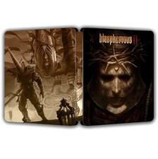 Limited Blasphemous 2 Indie Game Endless Struggle G2 Steelbook Case Custom Made