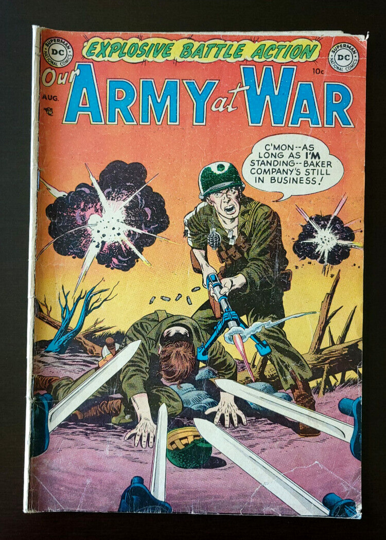 Our Army at War #1  DC 1952! Comic Book History!!