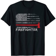 Firefighter Funny Tshirt Gift For Dad Mom Men Women