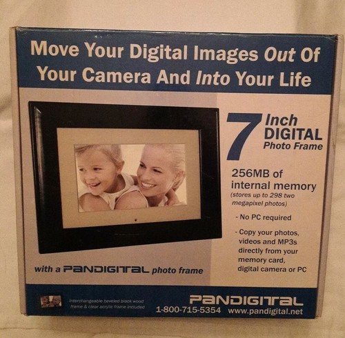 Pandigital 7-Inch Digital Photo Frame Images pictures 7" - Picture 1 of 5