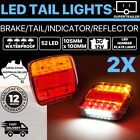 <!--F#f_0-->2x led trailer tail lights truck caravan ute stop indicator lights led light 12V<!--F/-->