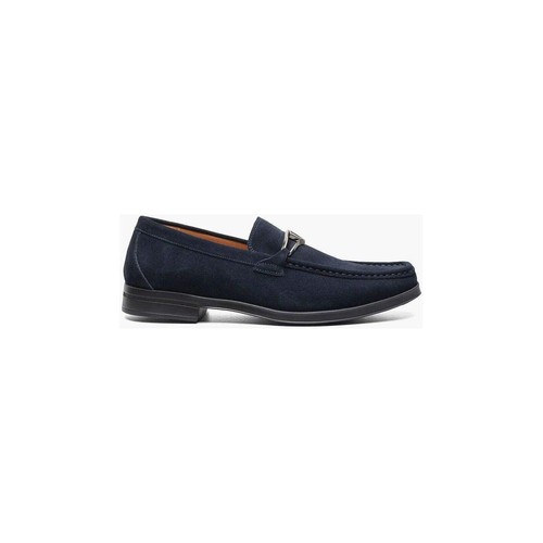 Zapatos sin cordones para hombre Stacy Adams Palladian sin usar, en caja, punta azul marino gamuza 25549-415 - Imagen 2 de 21