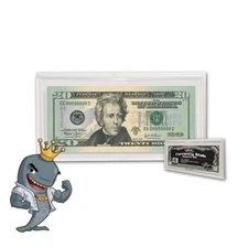 BCW Deluxe Currency Slab - Regular Bill FREE SHIP