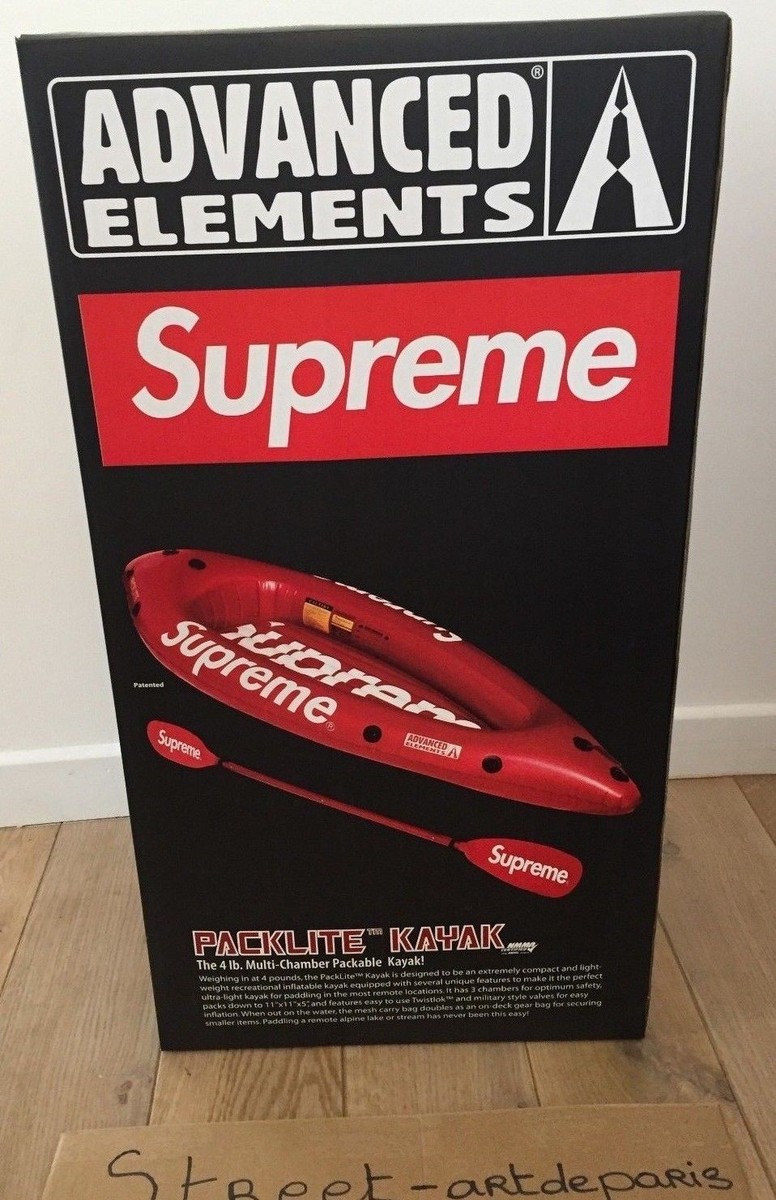 Supreme Advanced Elements Packlite Kayak Red DS 10/10 RUNNING LTD  