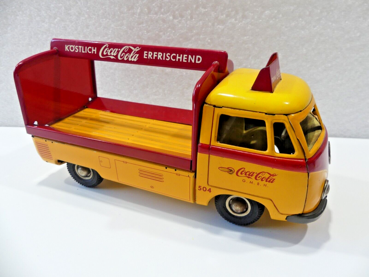Vintage 1950's Tippco, VW Coca-Cola delivery truck, Germany