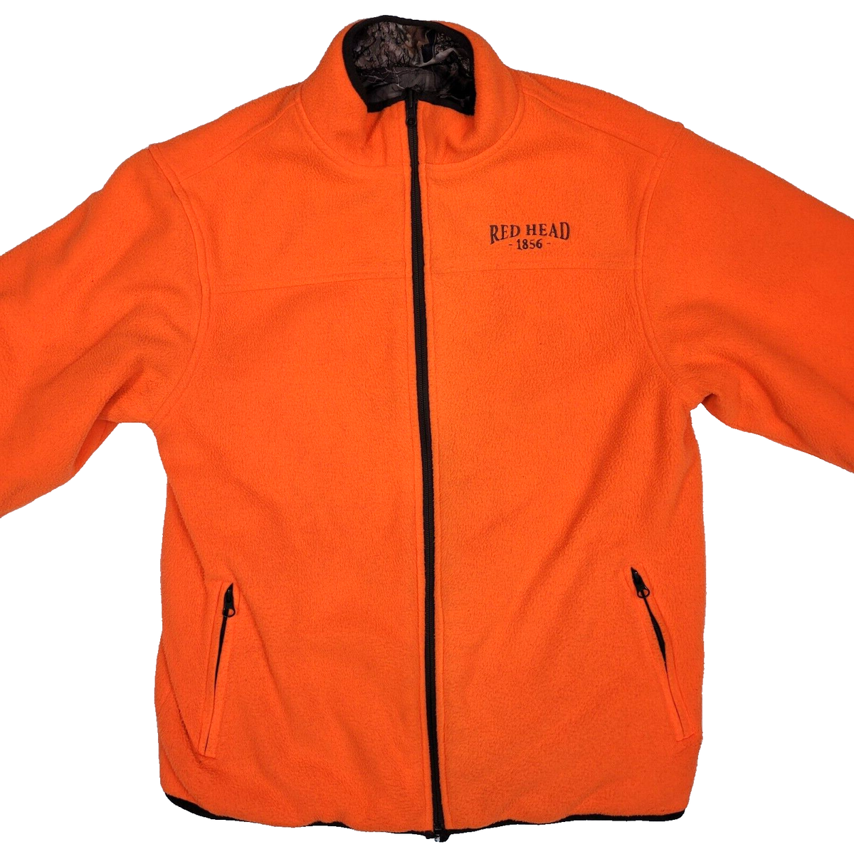 Parka Blaze Orange Ice Fishing Coat REDHEAD REVERSIBLE FULL ZIP